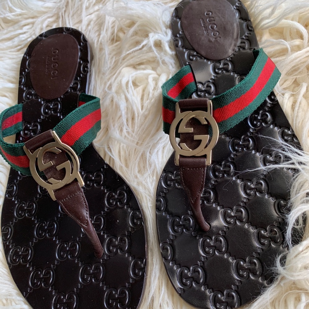 Gucci Flip Flops
